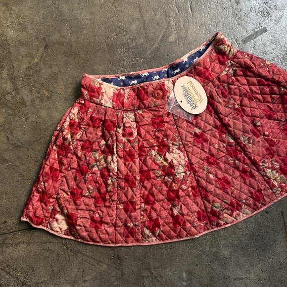 NWT 1,490$ 2017 Andreas Kronthaler Quilted Roses Skirt INSANE - Picture 12 of 13